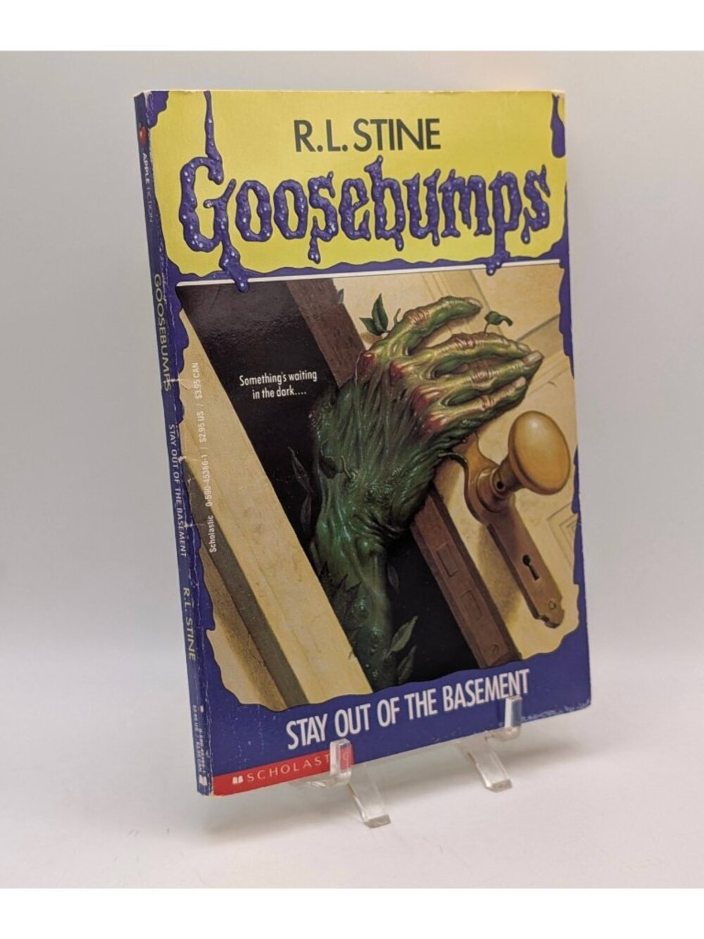 Goosebumps UNNUMBERED Stay Out Of The Basement RL Stine 1st Ed 2nd Print Horror